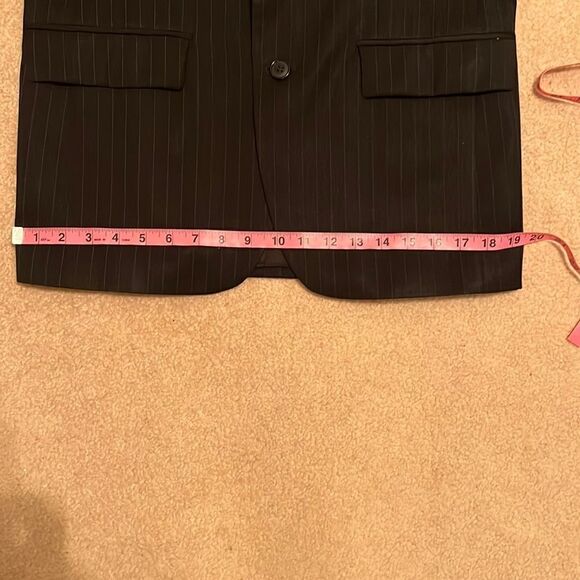 Museo ruffini italy black pinstripe blazer/Sports coat - Picture 4 of 14
